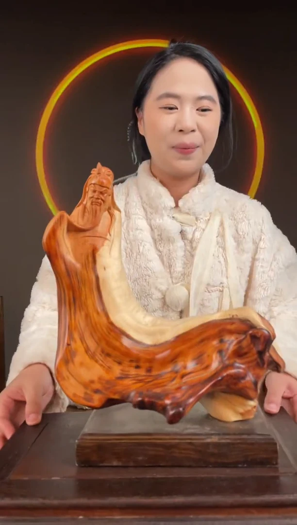 柏木（崖柏）手工摆件,先抢先得! 编号:69