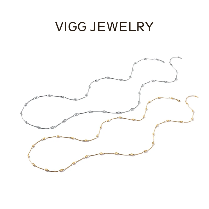 合金项链 橄榄豆项链 气质轻奢时尚小众百搭精致设计感