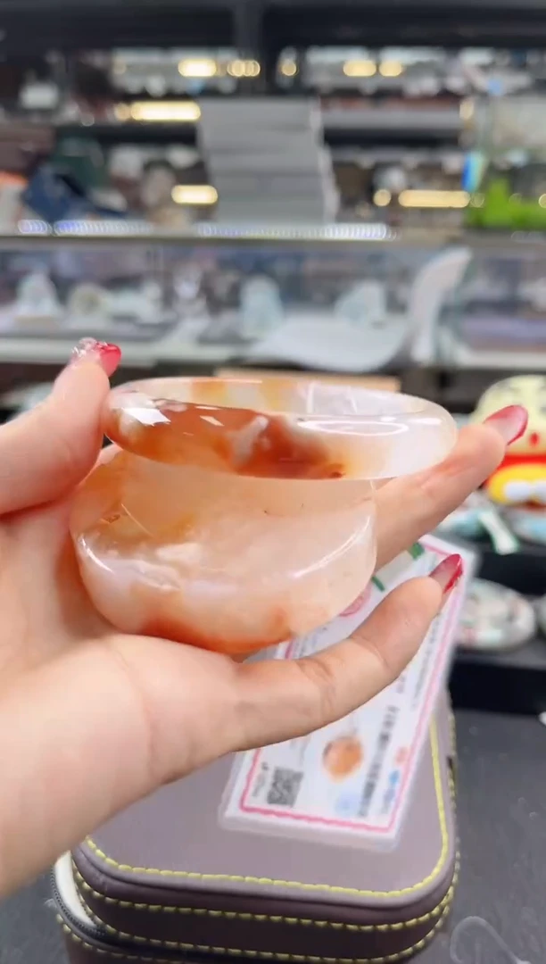 未镶嵌手镯石英质玉58圈口（赠品镯心）6593366