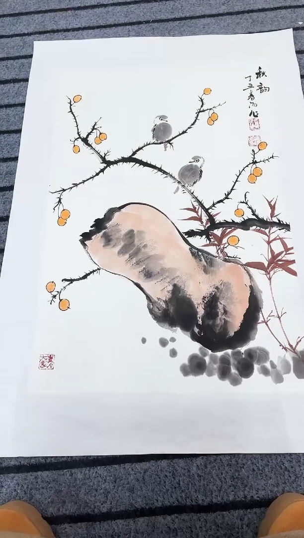 精品国画花鸟作品