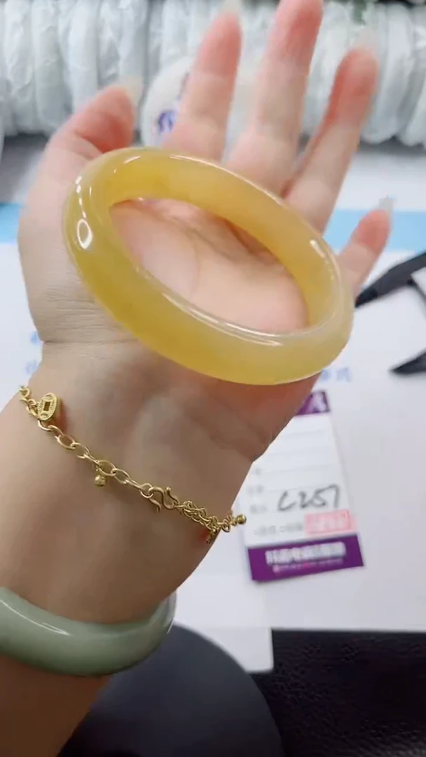 石英质玉手镯未镶嵌多样性发货L257