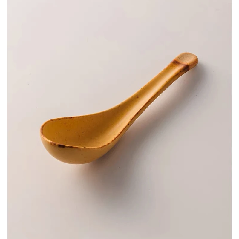 树叶勺黄色 14cm CSS009