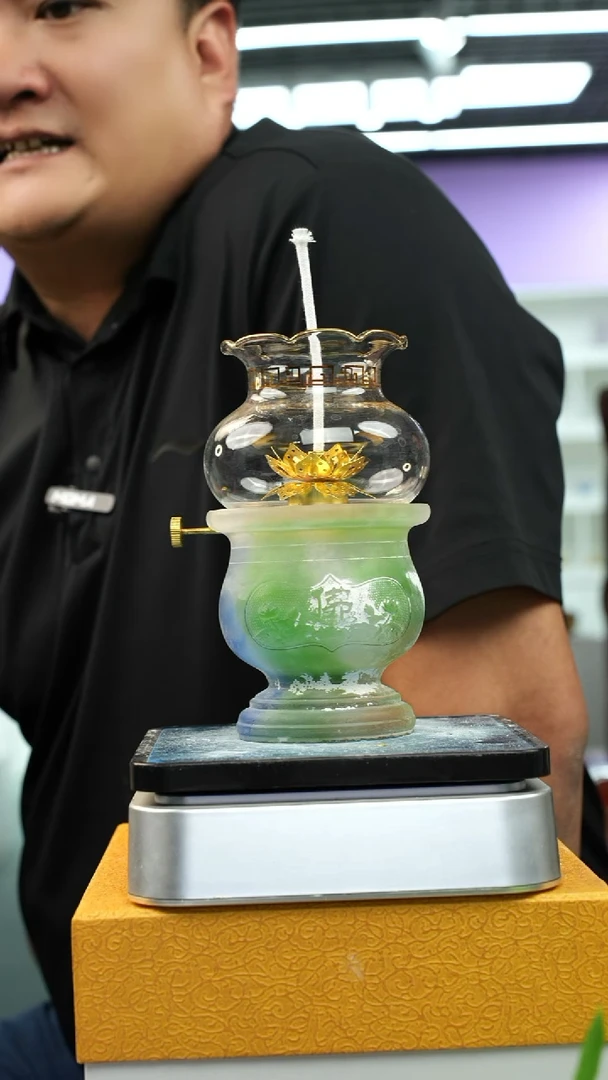 泥塑烟**间正宗古法琉璃艺术摆件