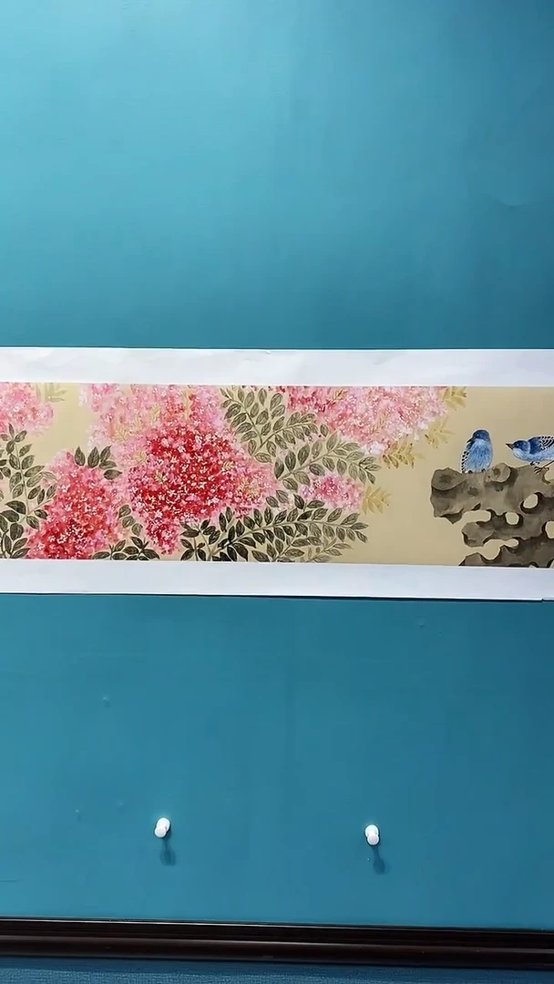 国画画都展厅明德老师国画作品4