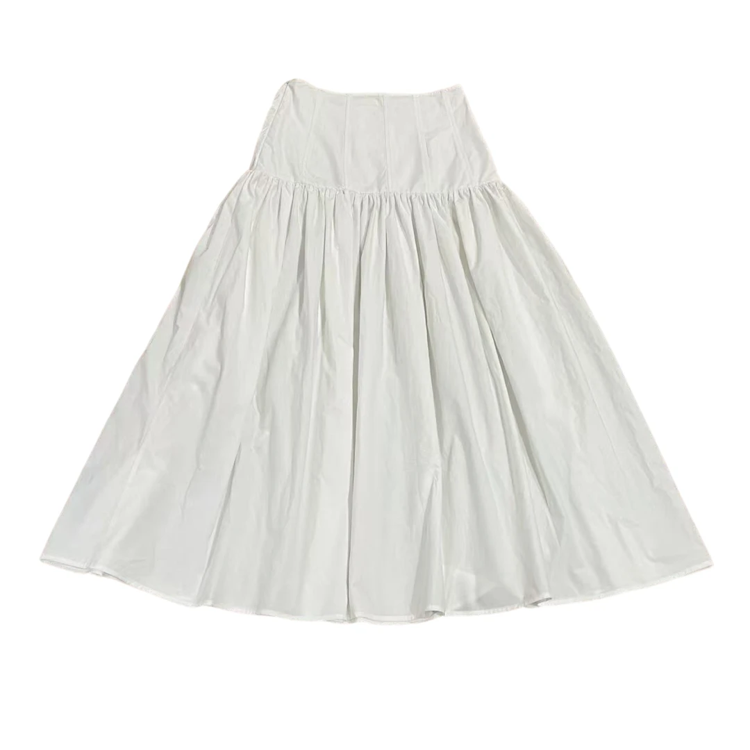 一半---小众拼腰大摆半裙2538