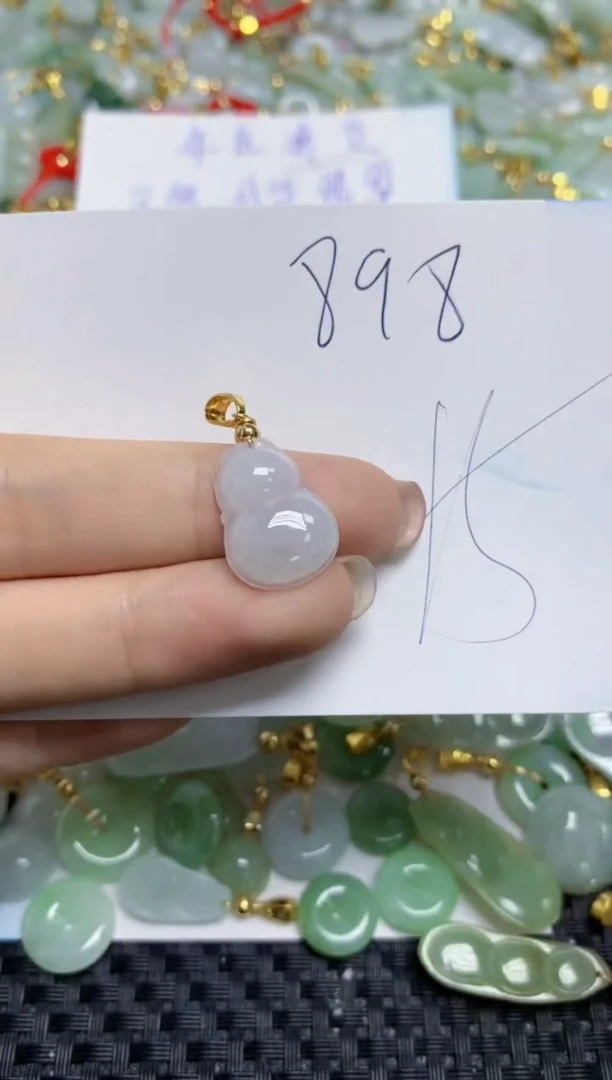 【闪购商品】翡翠颈饰合金天然A货翡翠