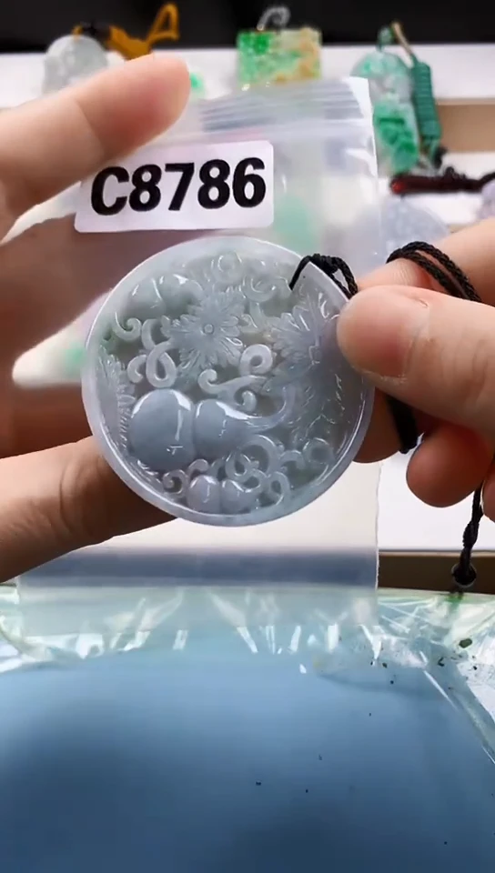 翡翠未镶嵌颈饰天然翡翠吊坠挂件