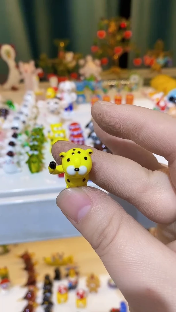 【闪购商品】琉璃手工艺品小老虎