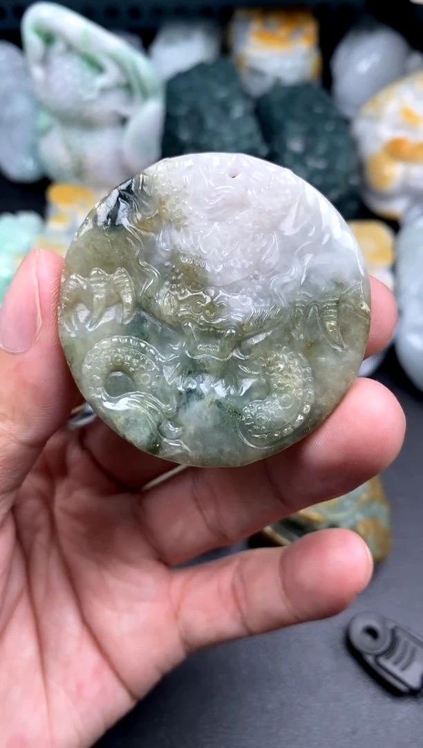 吊坠(不含链)未镶嵌翡翠1