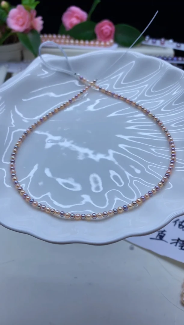 【闪购商品】淡水珍珠颈饰未镶嵌淡水珍珠项链