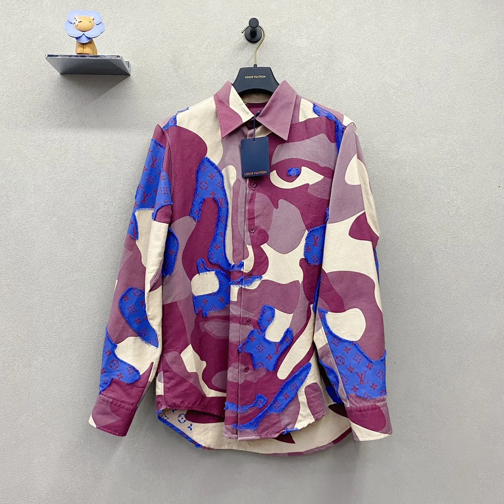 未使用 LouisVuitton/路易威登 紫色长袖外套/尺码xs/QH001120