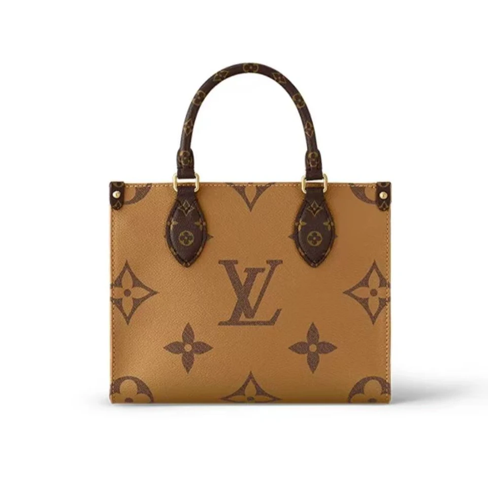 99新 LouisVuitton/路易威登 安洁利路易威登老花onthego小号