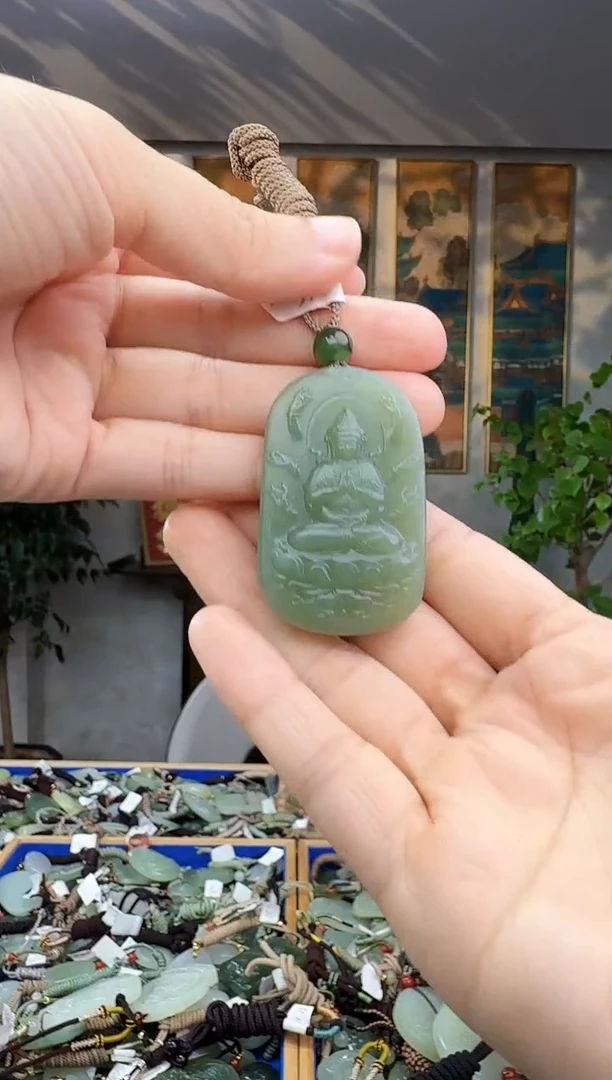 未镶嵌和田玉挂件拍一发一