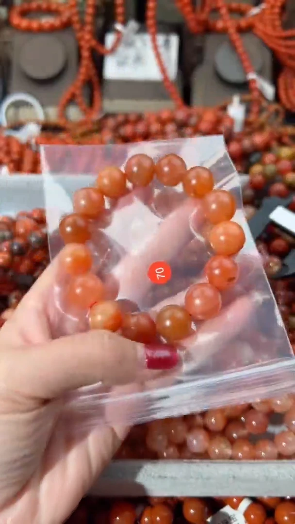 【闪购商品】南红玛瑙手串未镶嵌14+