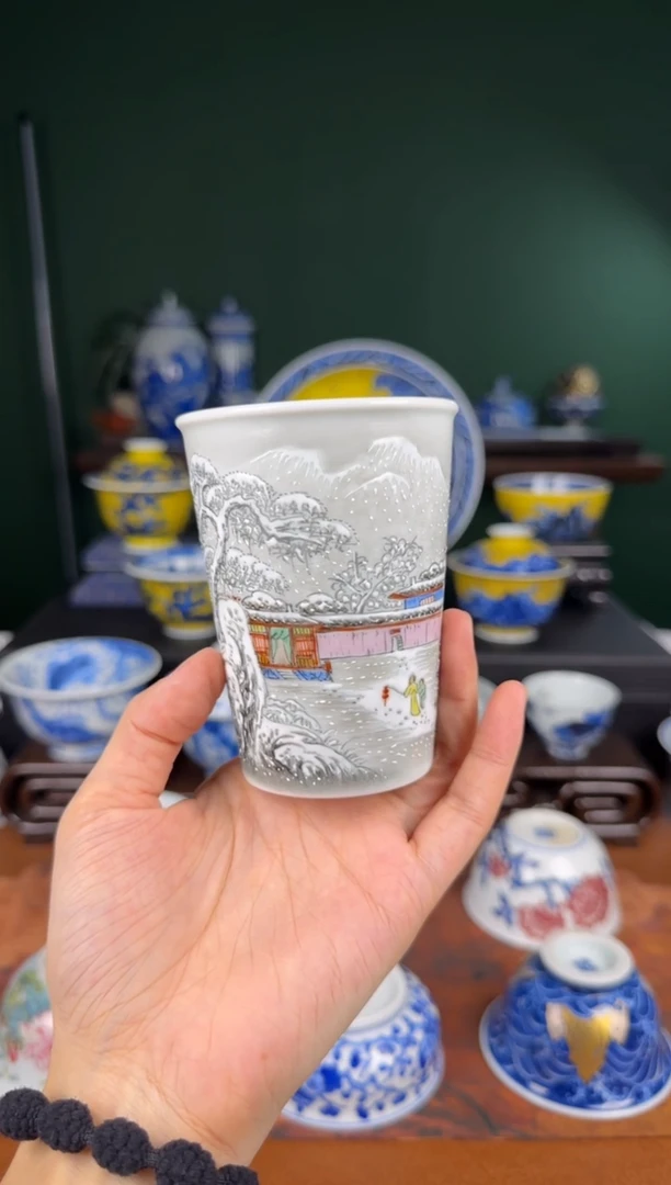 杯福利。 雪景。大直口杯。（预售）