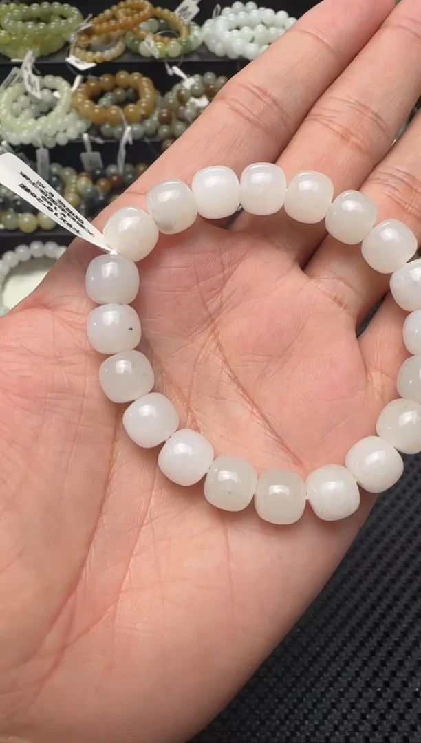 未镶嵌手串和田玉天泰手串卡9x10