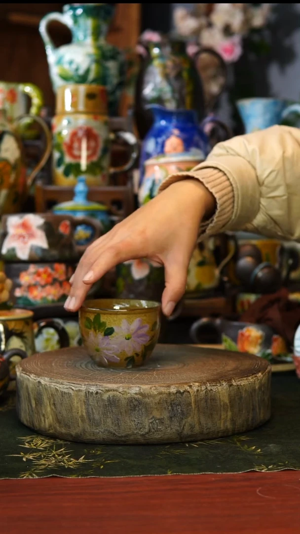 陶瓷17景德镇手工手绘釉下彩陶瓷