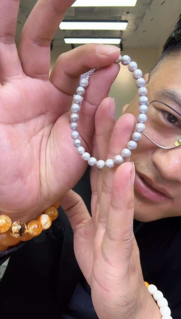 未镶嵌手链淡水珍珠多样性发一件 545