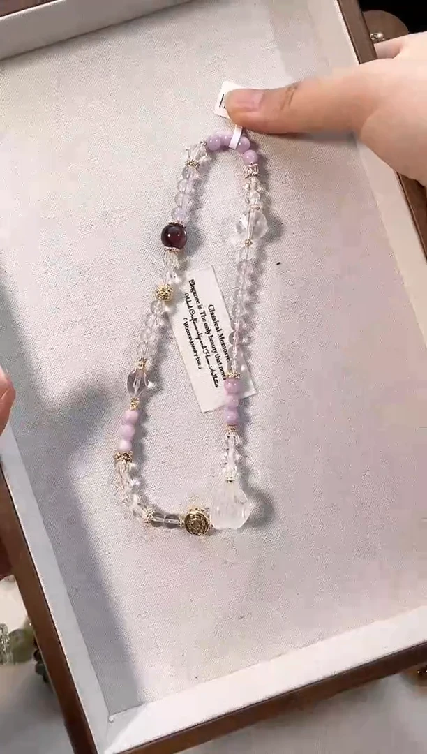 【闪购商品】水晶手链未镶嵌多样性发货发其一颜色微差