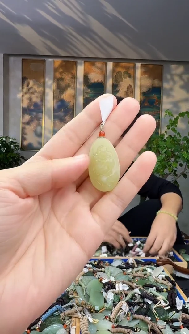 未镶嵌和田玉挂件拍一发一
