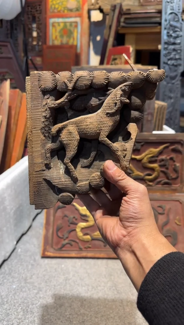 香榧木花*李老木雕老物件