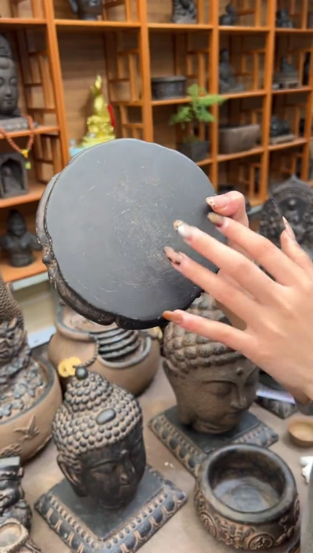 陶土【火山泥】金箍坛底座