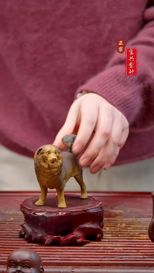 紫砂茶宠宜兴紫砂茶宠摆件