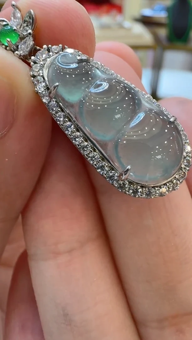 【闪购商品】翡翠吊坠(不含链)银S925镶嵌多样性团购发一件