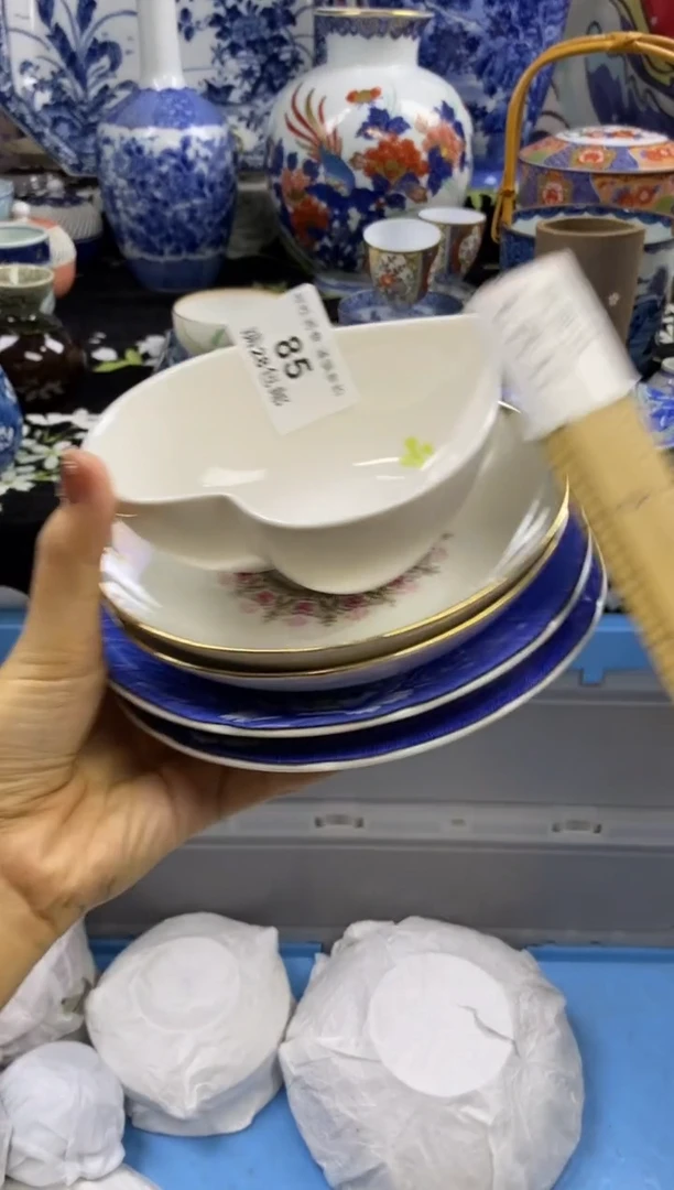 瓷片炎*瓷色工艺品品品品085