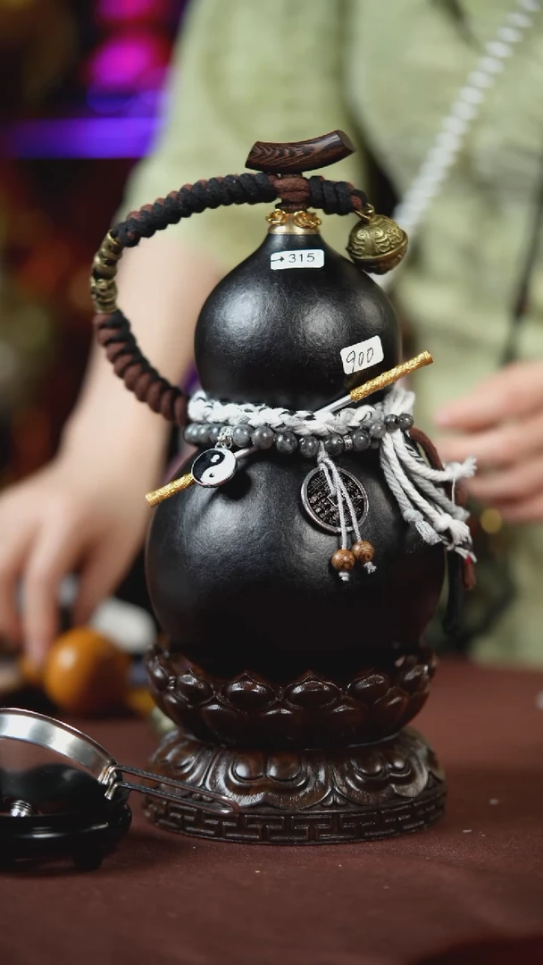 【闪购商品】315号900ml左右的非遗漆器酒葫芦