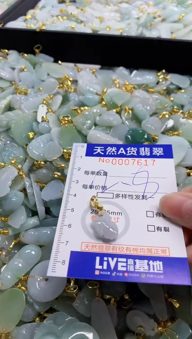 颈饰未镶嵌翡翠天然A货翡翠