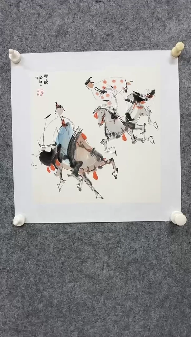 国画ST-ZY老师绘画作品