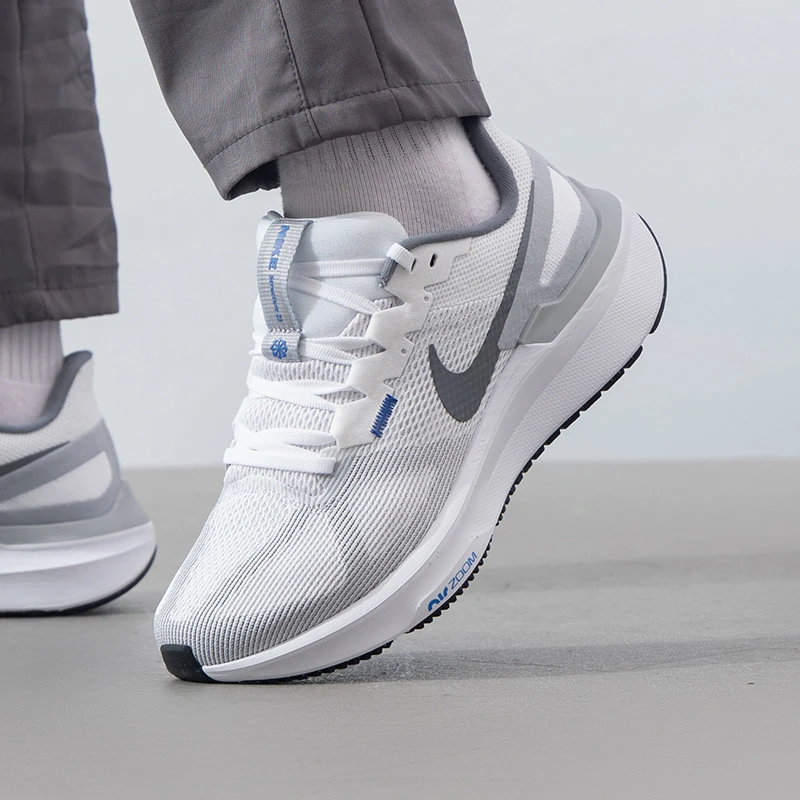 NIKE耐克跑步鞋男人生跑鞋STRUCTURE 25公路跑鞋轻便训练鞋DJ7883
