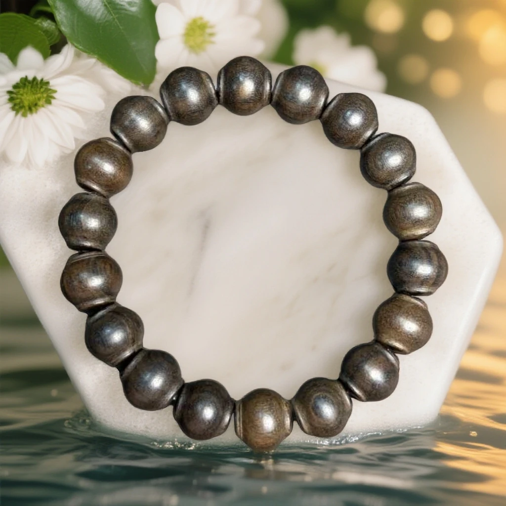 增香沉香木【 器物多宝】文玩---精品手串