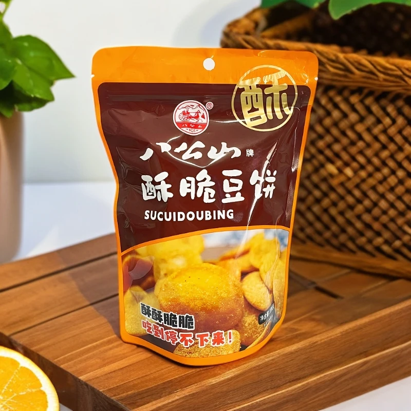 八公山酥脆豆饼袋装淮南特产休闲小零食无添加
