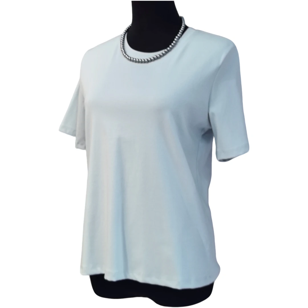 夏季短袖单色T恤