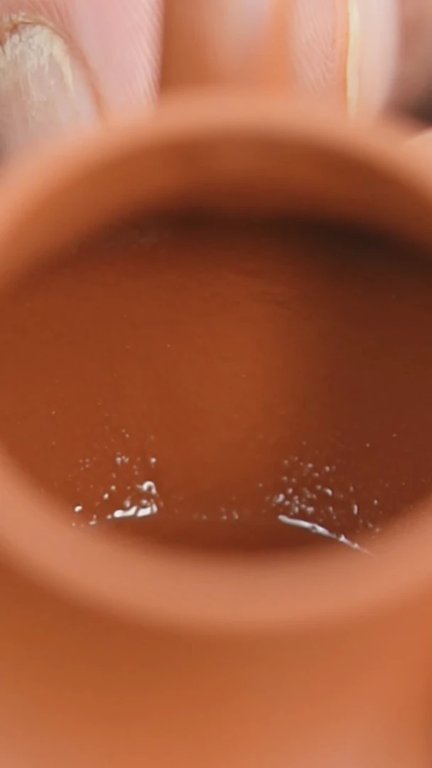 茶壶紫砂我***云紫茄泥 匏尊 半手工