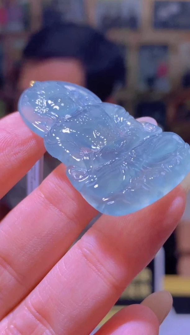 【闪购商品】定制翡翠18K金镶嵌闪购毛货链接GS-80208