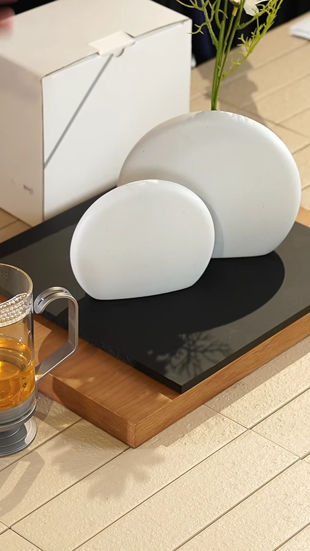 石上花花器两件套