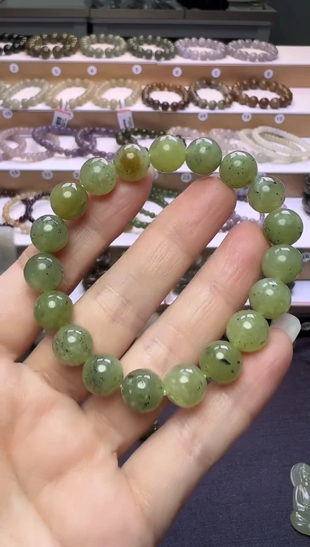 颈饰未镶嵌和田玉162号链接卡10mm