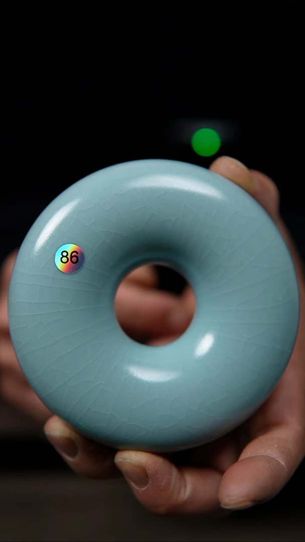 【闪购商品】杯仿古宋臻纯手工实心甜甜圈一级86