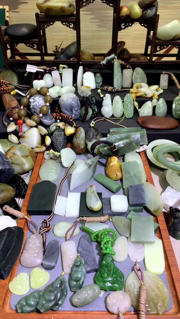 【闪购商品】和田玉颈饰未镶嵌卡6串