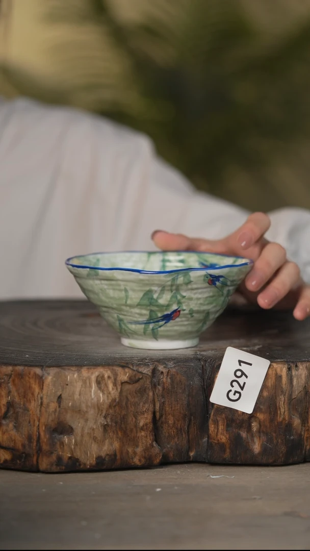 瓷片景德镇高温釉下彩可微波烤箱洗碗机291