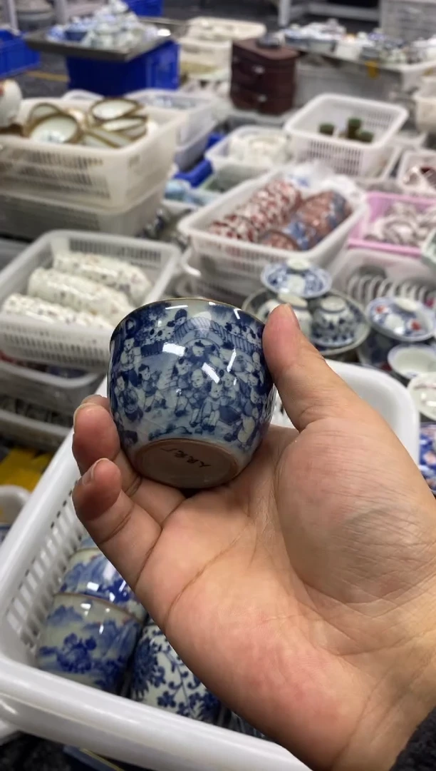 摆件陶景德陶瓷茶具容量约50