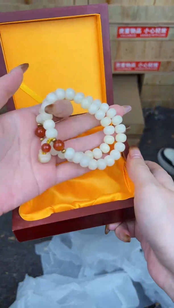 甄得帅文玩阁白玉菩提链接@@SP261