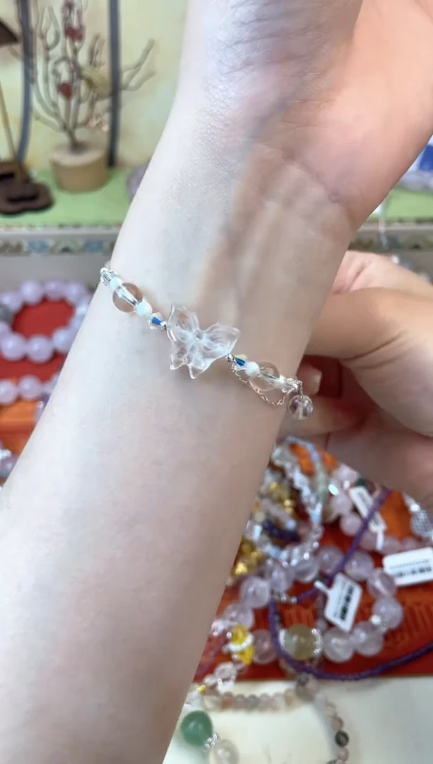 水晶手链未镶嵌488手串