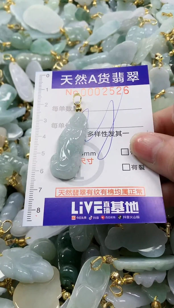 颈饰未镶嵌翡翠纯天然a货翡翠