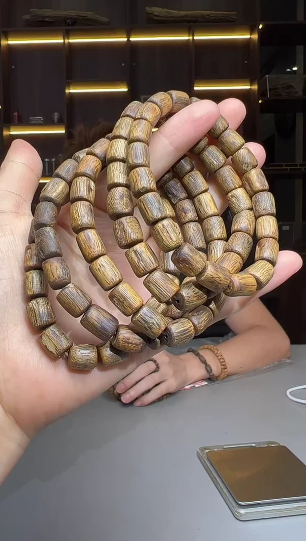 沉香碎屑沉香797号红金猊随形桶08单圈配碎屑香粉多样性发一8