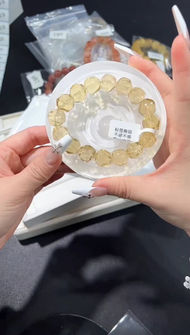 未镶嵌手串水晶89p多样性发其一【1条】默认微瑕