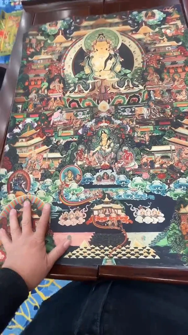 卷轴画唐卡16092